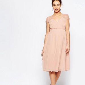 NWT ASOS maternity mid-line dress.